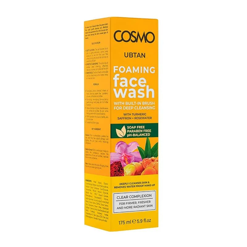 Cosmo Ubtan Foaming Facewash 175Ml