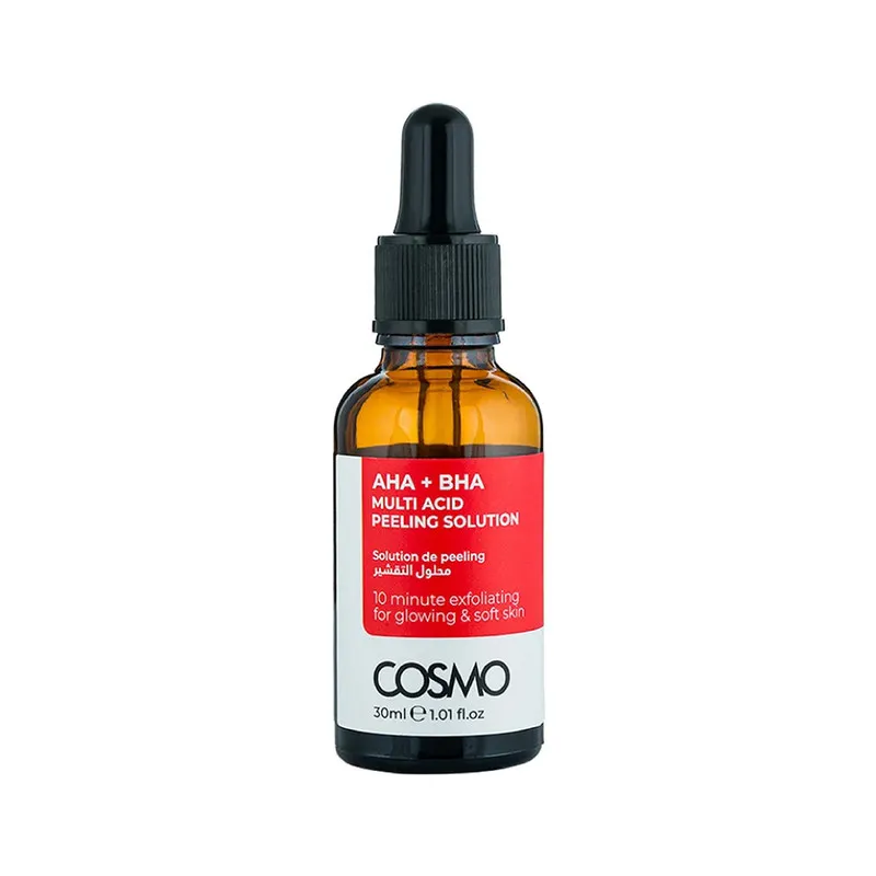 Cosmo AHA + BHA Multi Acid Peeling Solution�for Glowing & Soft Skin 30ml