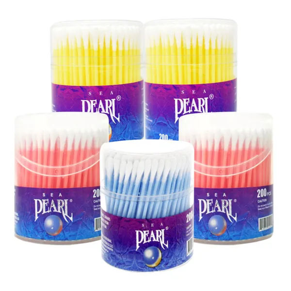 Sea Pearl Cotton Buds 200'S X5 Value Pack