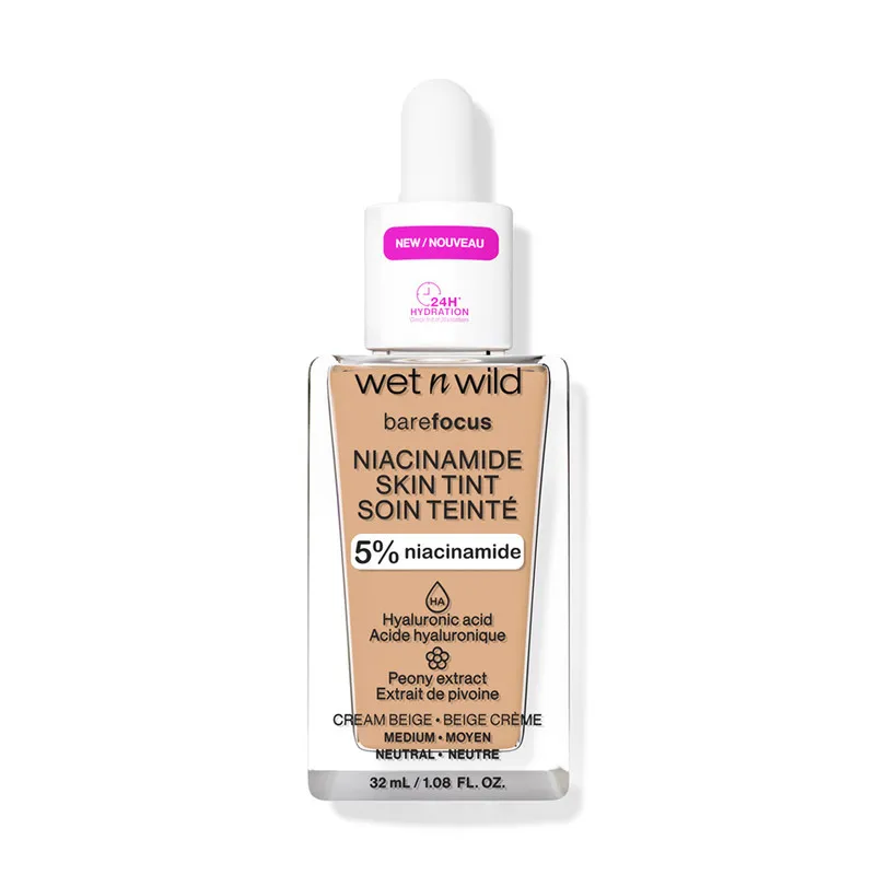 WnW Bare Focus Niacinamide Skin Tint Cream Beige