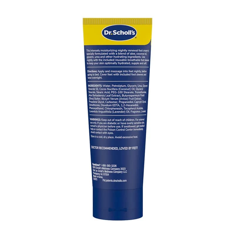 Dr.Scholl's Rough,Dry Foot Renwal Ultra Overnight Treatment Kit