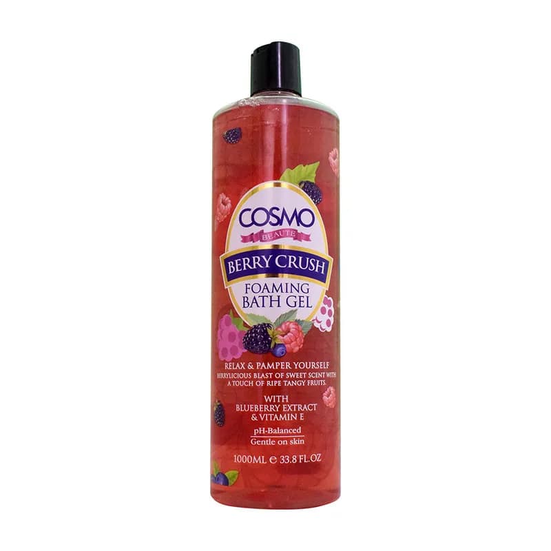 Cosmo Beaute Moisture Rich Foaming Bath Berry Crush 1000 ml