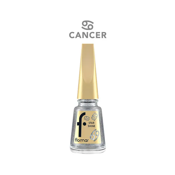 Flormar Star Shine Nail Enamel Zodiac - 32 Loyal Cancer