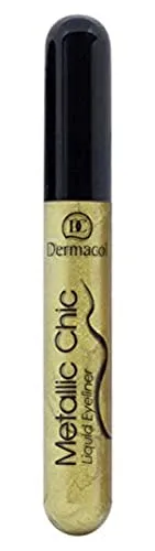 Dermacol Mettalic Chic Liquid Eyeliner | (Bronze)