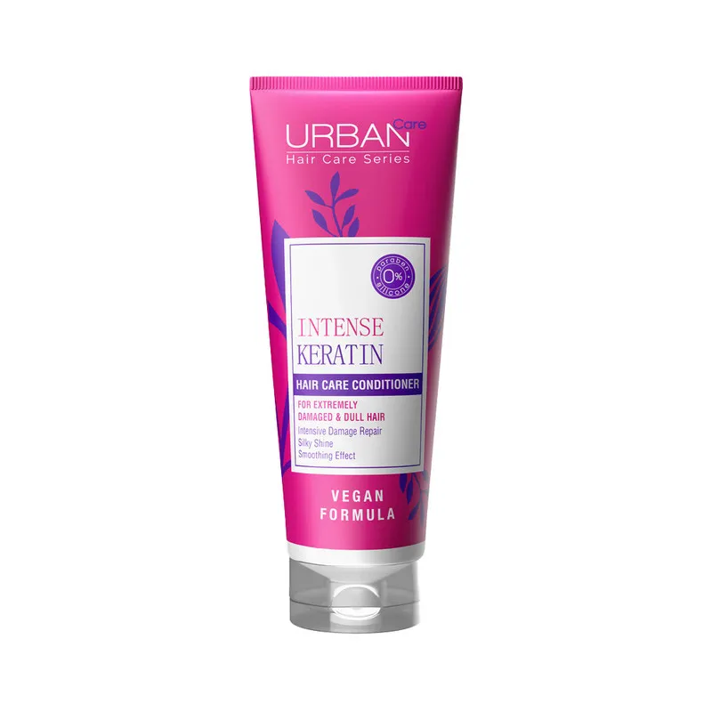 Urban Care Intense & Keratin Hair Care Shampoo 250ml + Conditioner 250ml Free