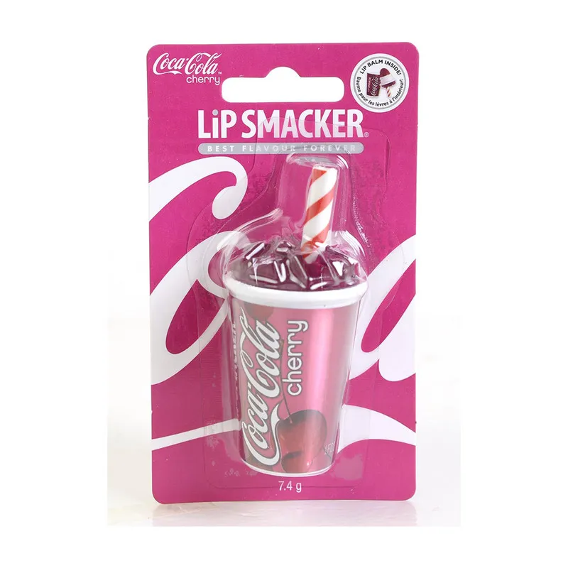 Lip Smacker Coca-Cola Cup Pot Balm - Cherry 7.4g Blister New