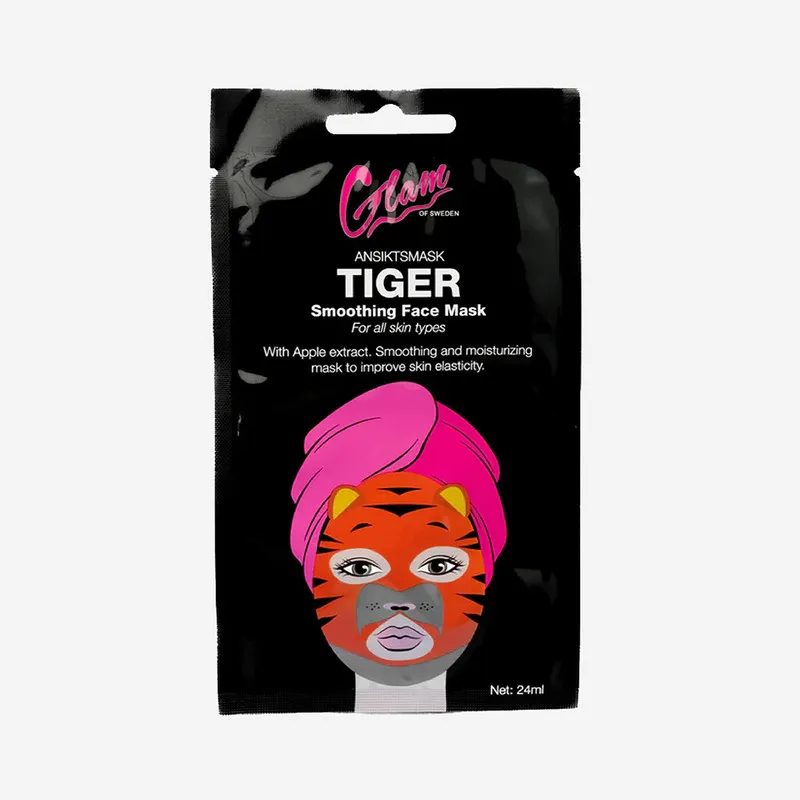 Glam of Sweden Face Mask Tiger