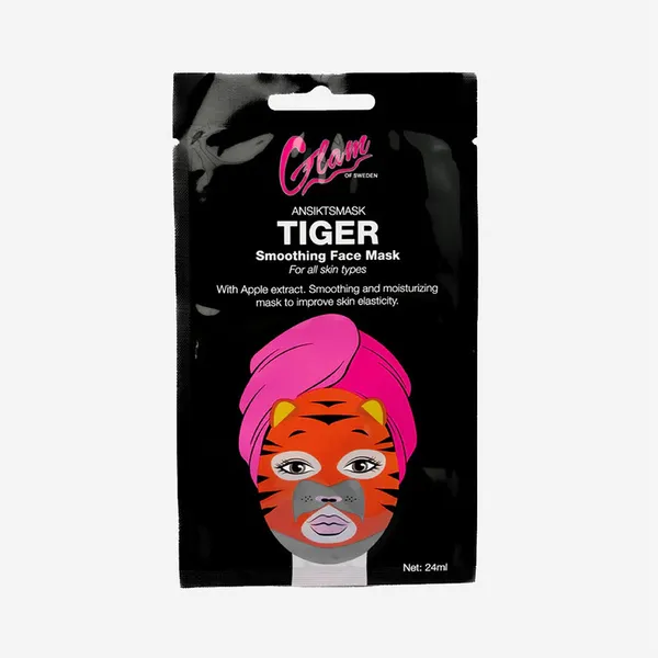 Glam of Sweden Face Mask Tiger