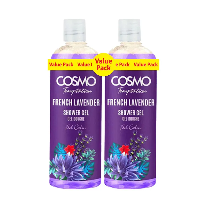 Cosmo Shower Gel Lavender 480Ml Buy 1 Get 1 Free