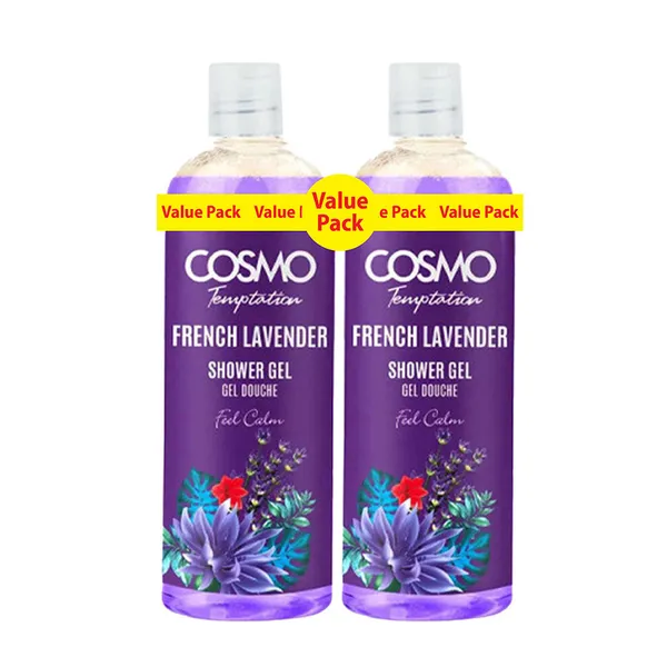 Cosmo Shower Gel Lavender 480Ml Buy 1 Get 1 Free