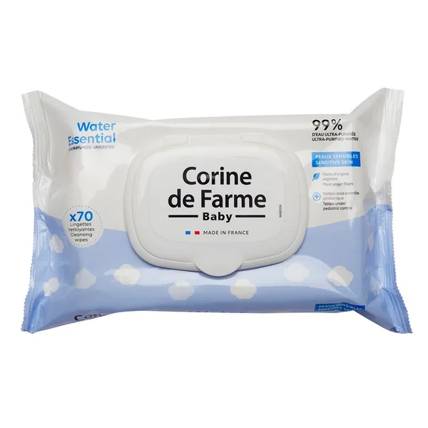CDF-- Baby Water Essential Wipes 70's