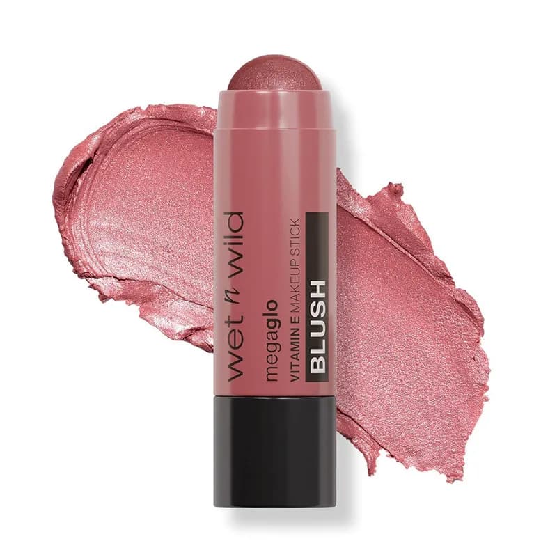 WnW Mega Glo Vitamin and Make-up Stick Blush Currant Jam