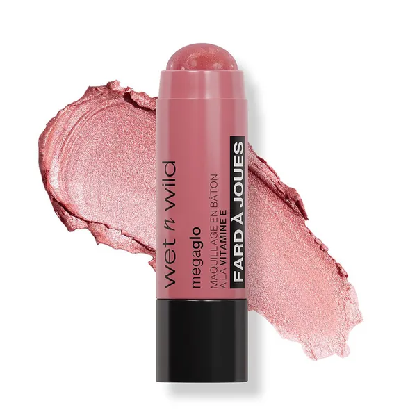 WnW Mega Glo Vitamin and Make-up Stick Blush Dusty Pink