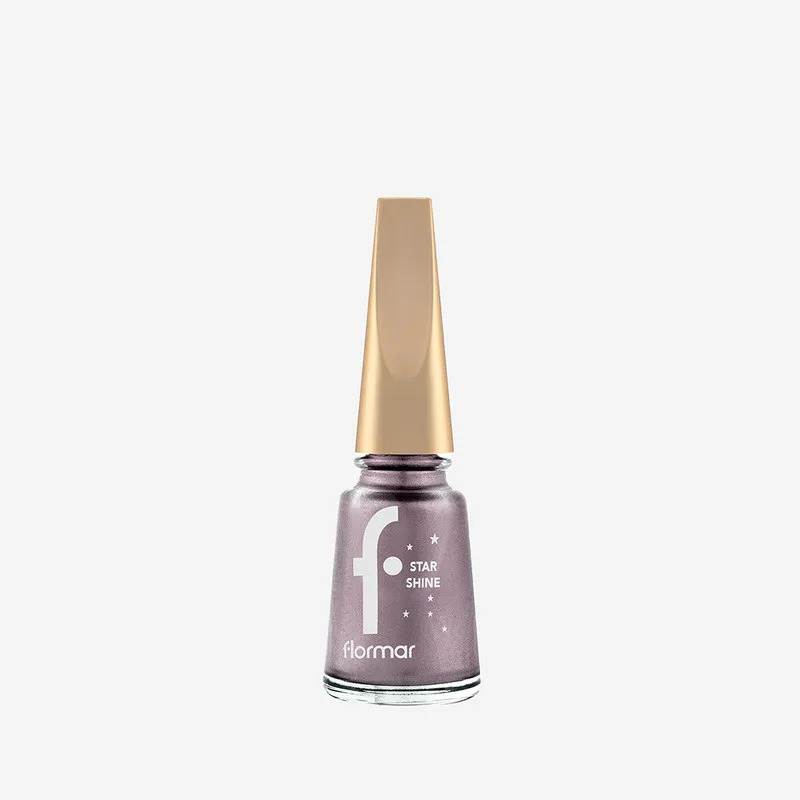 Flormar Star Shine Nail Enamel - 03 Lilac Sparkle