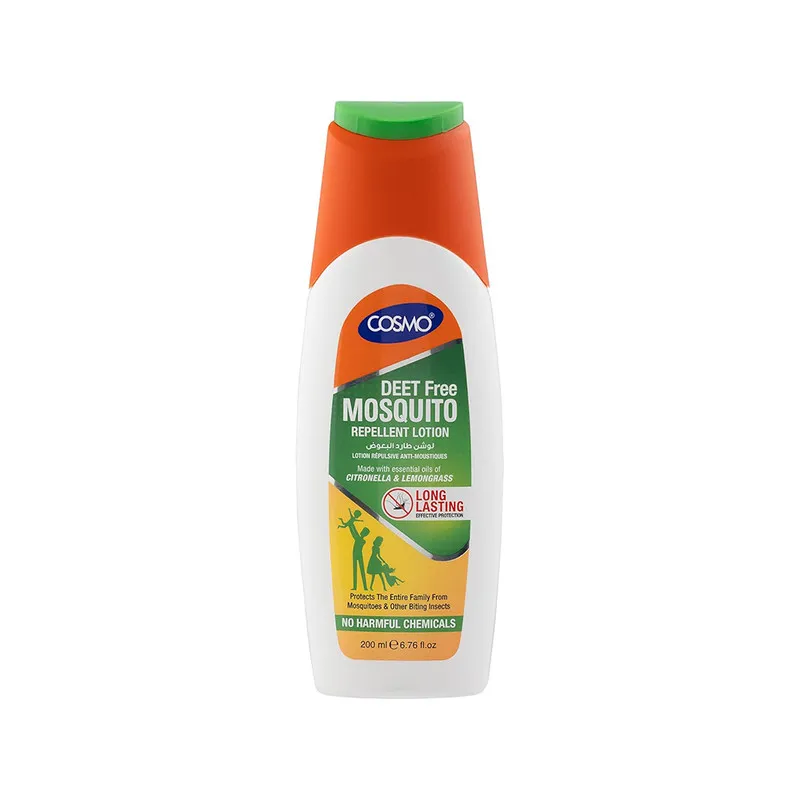 Cosmo Deet Free Mosquito Repellent Lotion 200Ml
