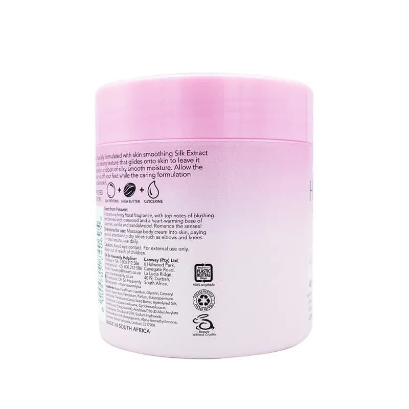 Oh So Heavenly Body Cream 48HR Wrapped in Romance 470Ml