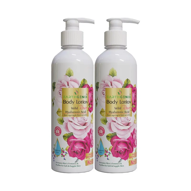 Earthgenix Wild Rose Body Lotion 500Ml x 2 pc