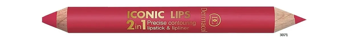Dermacol Iconic Lips 2in1 Lipstick & Lipliner | (No 4)