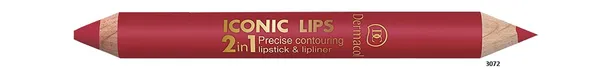 Dermacol Iconic Lips 2in1 Lipstick & Lipliner | (No 5)