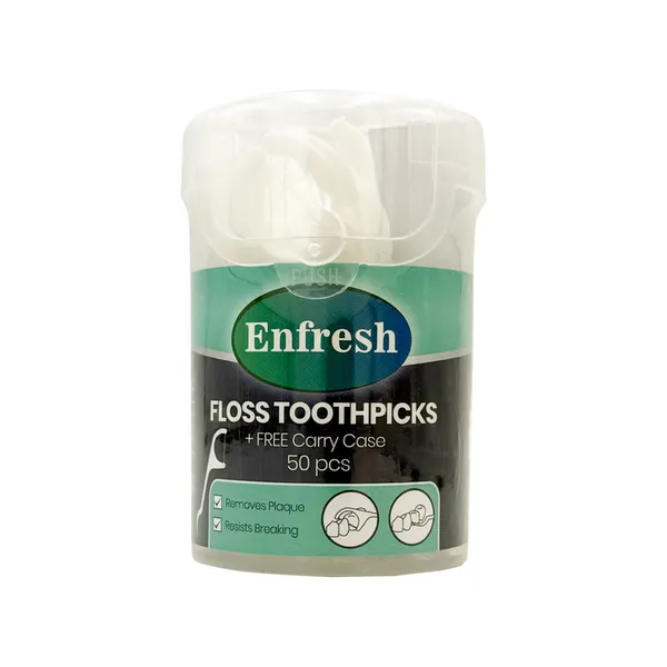 Enfresh Dental Floss Toothpicks 50`S