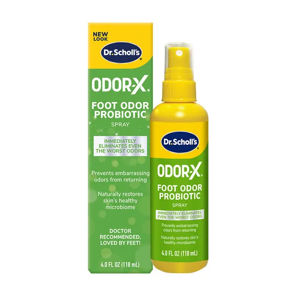 Dr.Scholl's Odor-X Probiotic Foot Spray 118ML