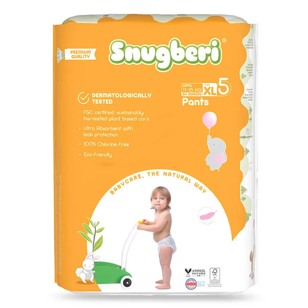 Snugberi Diaper Pants Size 5 X Large 11-18kg - Mega Pack� 54's