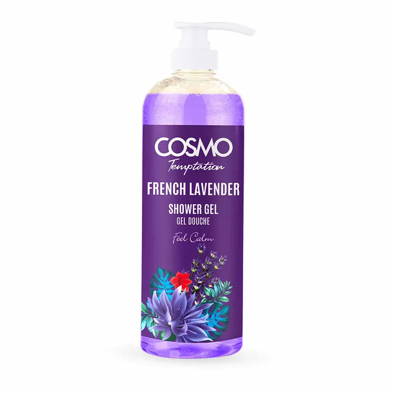 Cosmo Temptation Shower Gel French Lavender 1000Ml