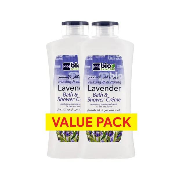 Bioskincare Shower Cream 750Ml Asstd X2 Value Pack