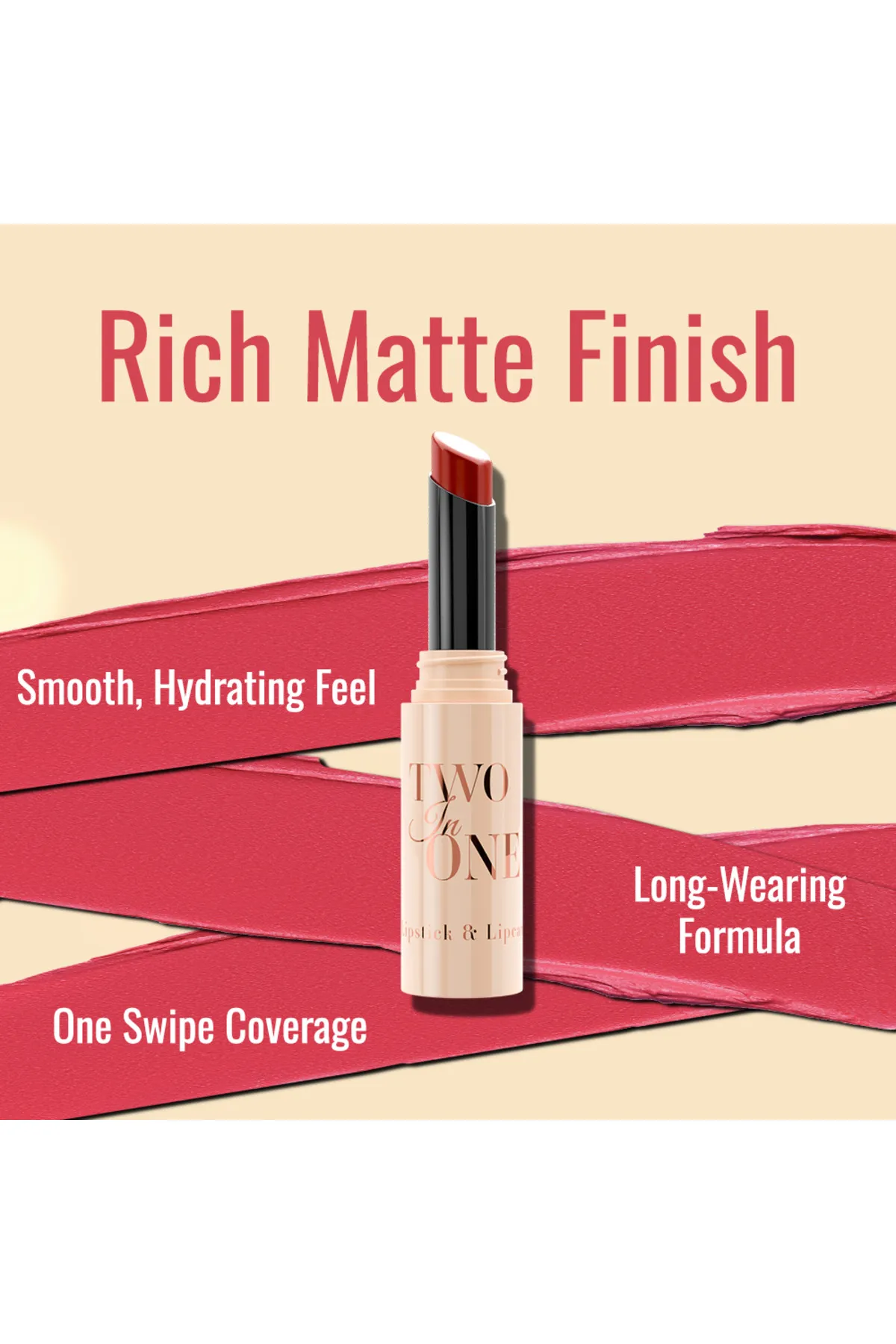 Two In One Lipstick & Lipcare-CTO101