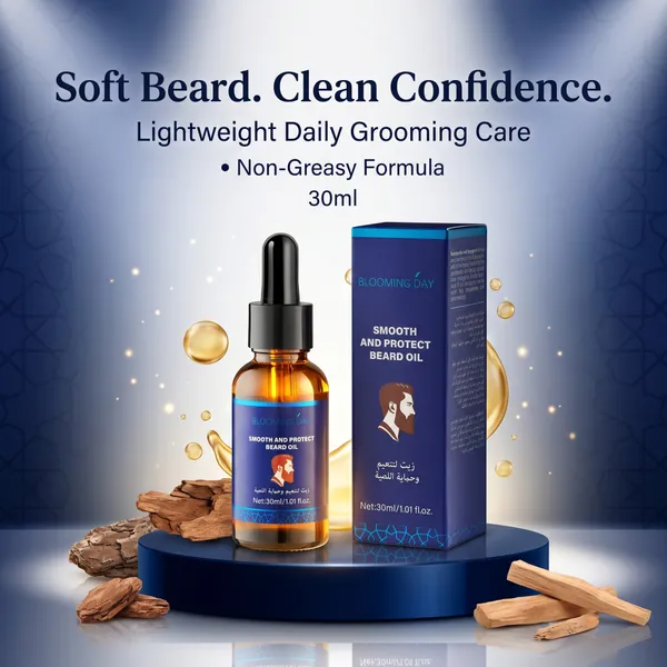 Blooming Day Smooth & Protect Beard Oil 30ml