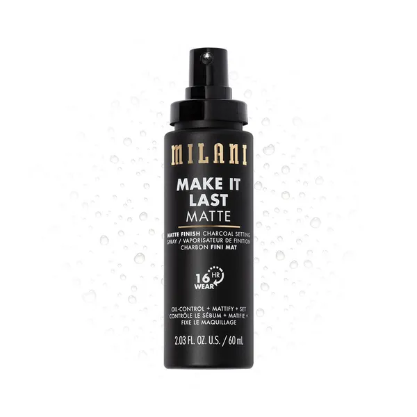 Milani Make It Last Setting Spray Charcoal -05 Matte Finish