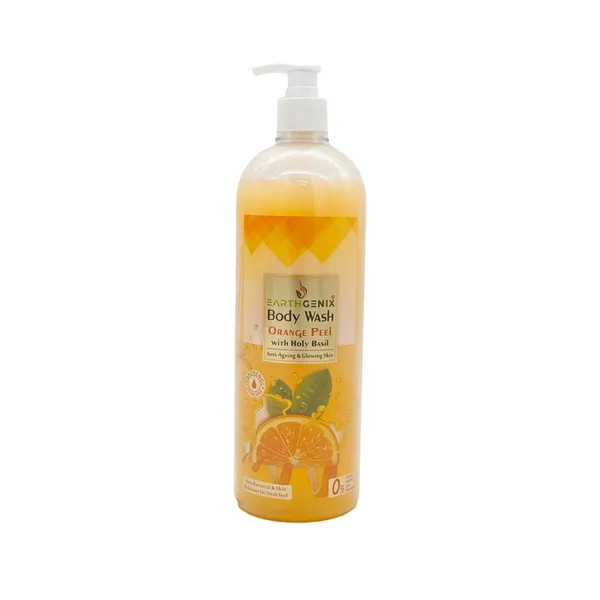 Earthgenix Orange Peel & Holy Basil Body Wash 1000ml