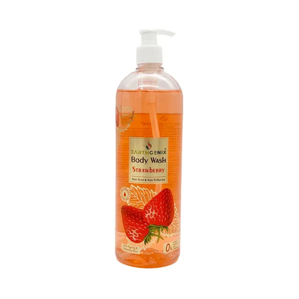 Earthgenix Strawberry Body Wash 1000ml