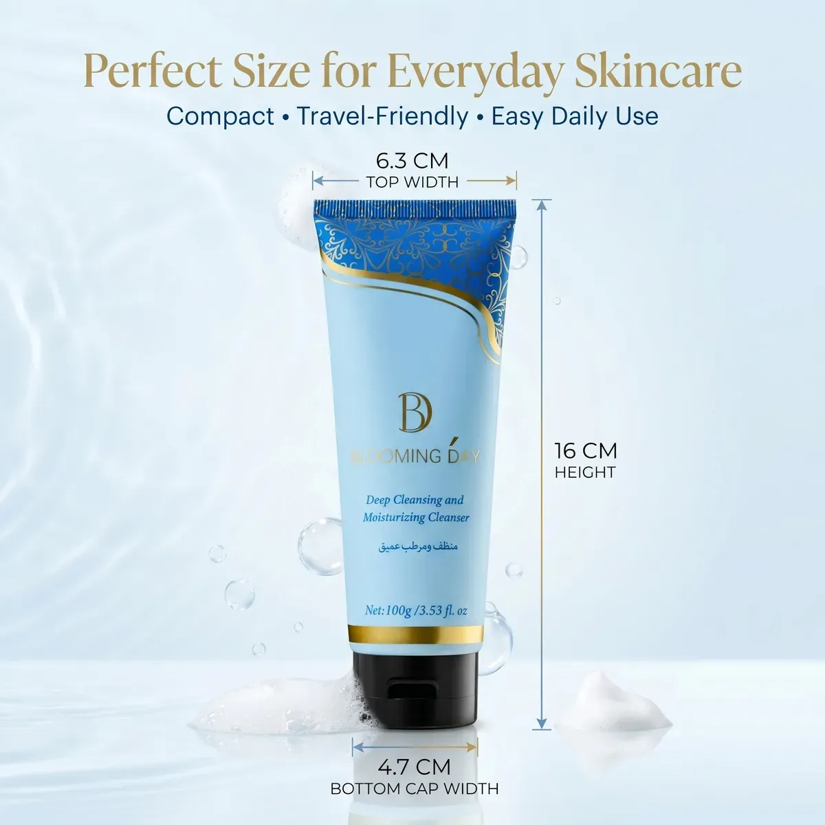 BLOOMING DAY Deep Cleansing and Moisturizing Cleanser 100gm Face Wash