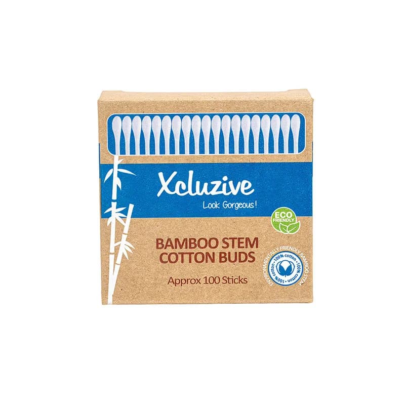 Xcluzive Bamboo Stem Cotton Buds -100's