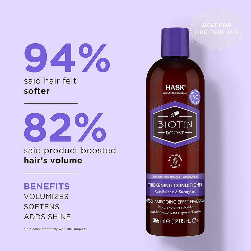 Hask Biotin Boost Thickening Conditioner 1L