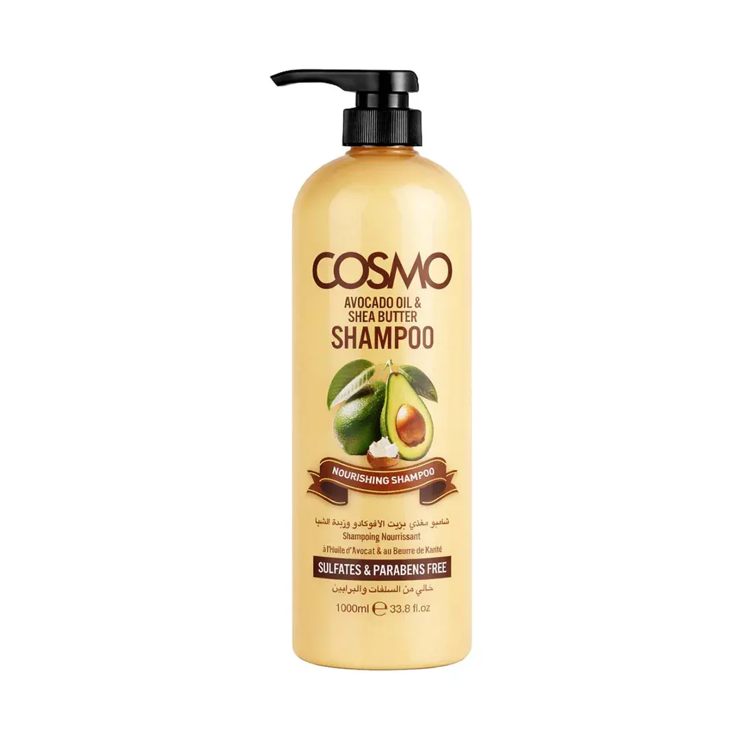 Cosmo Avocado & Shea Butter Shampoo 1000Ml