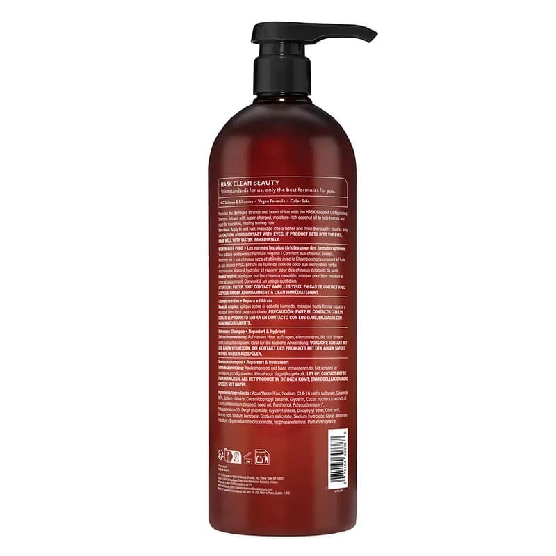 Hask Coconut Oil Nourishing Shampoo 1L