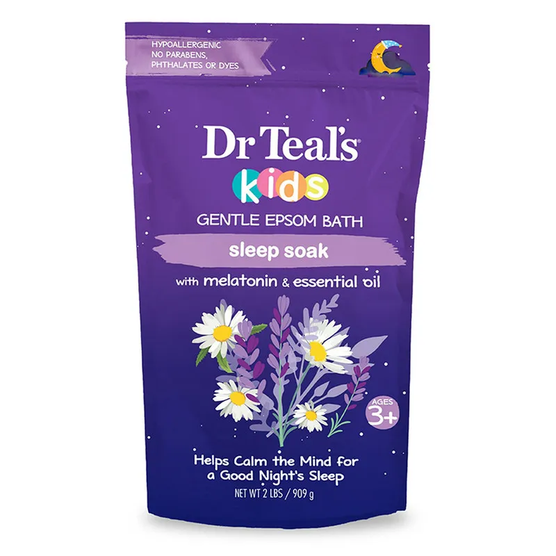 Dr Teal's Kids 3 in 1 Bubble Bath, Body Wash & Shampoo Sleep Bath 591ML