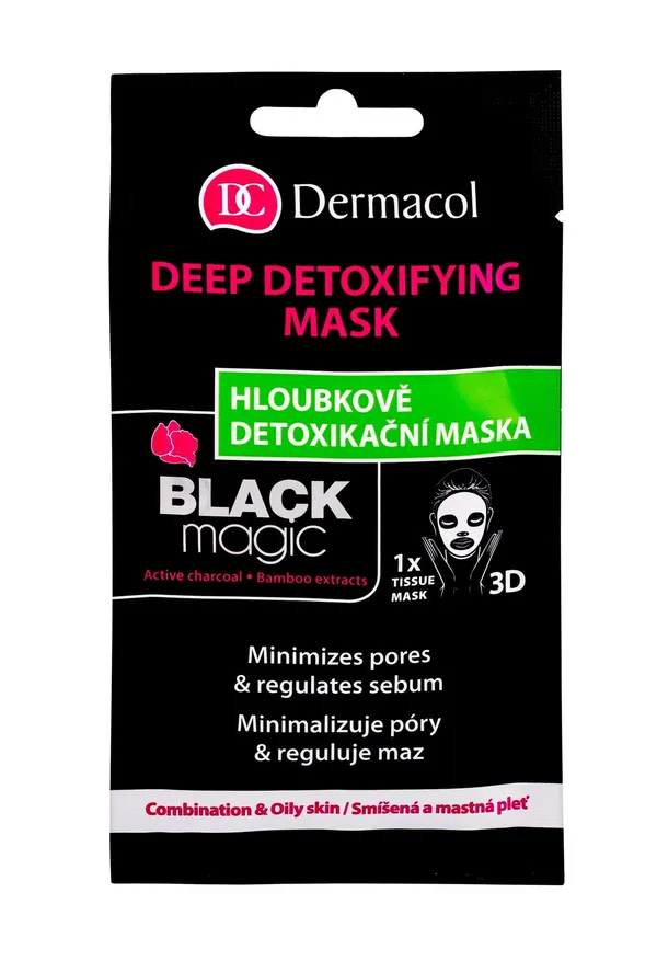 Dermacol 3D Tissue Detoxifying Mask Black Magic