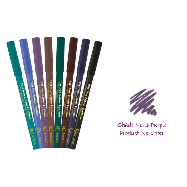Dermacol 12H True Colour Eyeliner | (Purple)