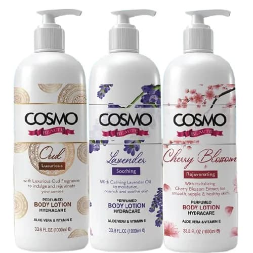Cosmo Beaute Body Lotion Assorted 1000 ml Special Offer