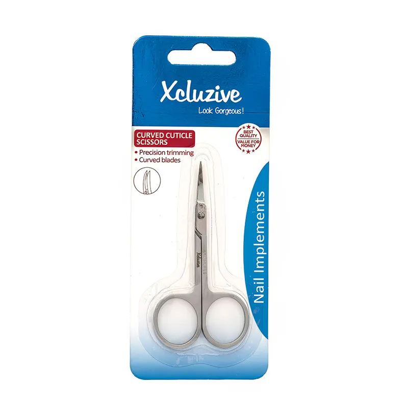 Xcluzive Cuticle Scissors - Curved Ex.Fine*