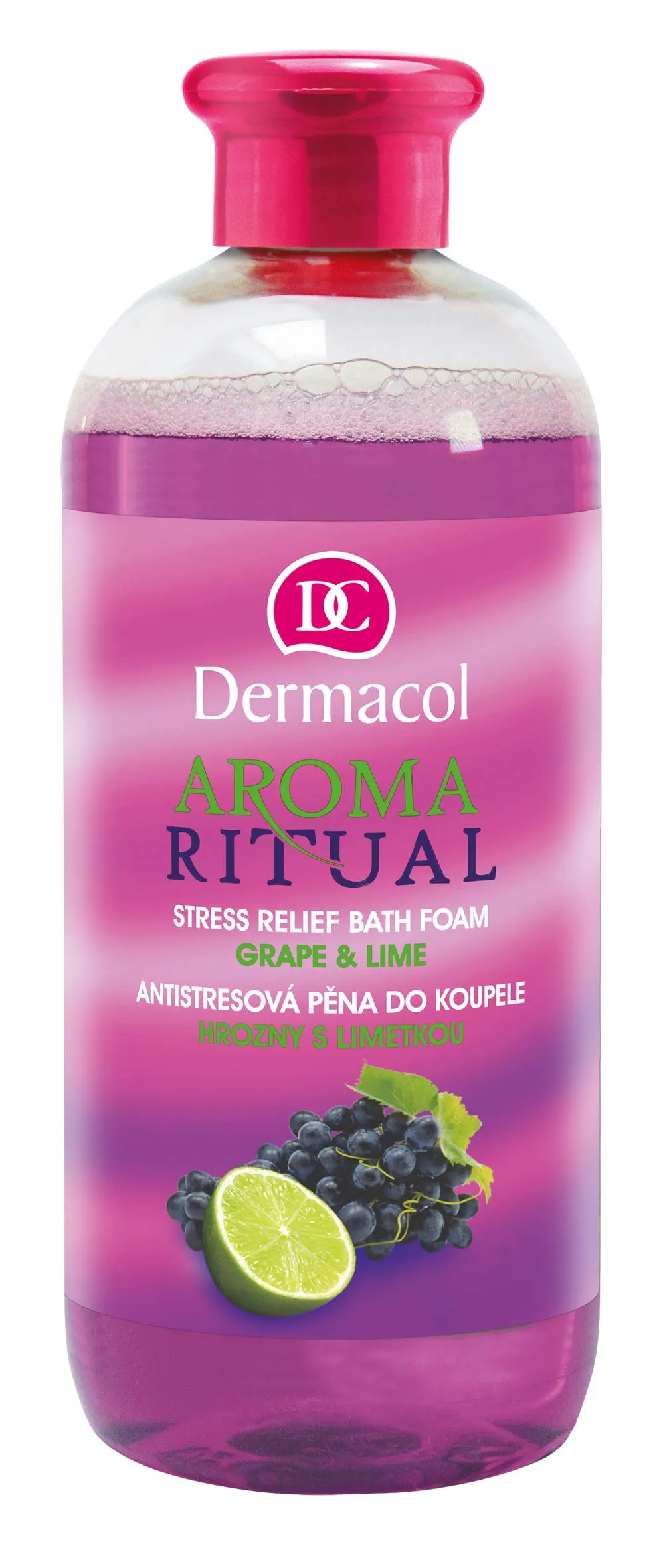 Dermacol Aroma Ritual Bath foam Grape and lime 500ml