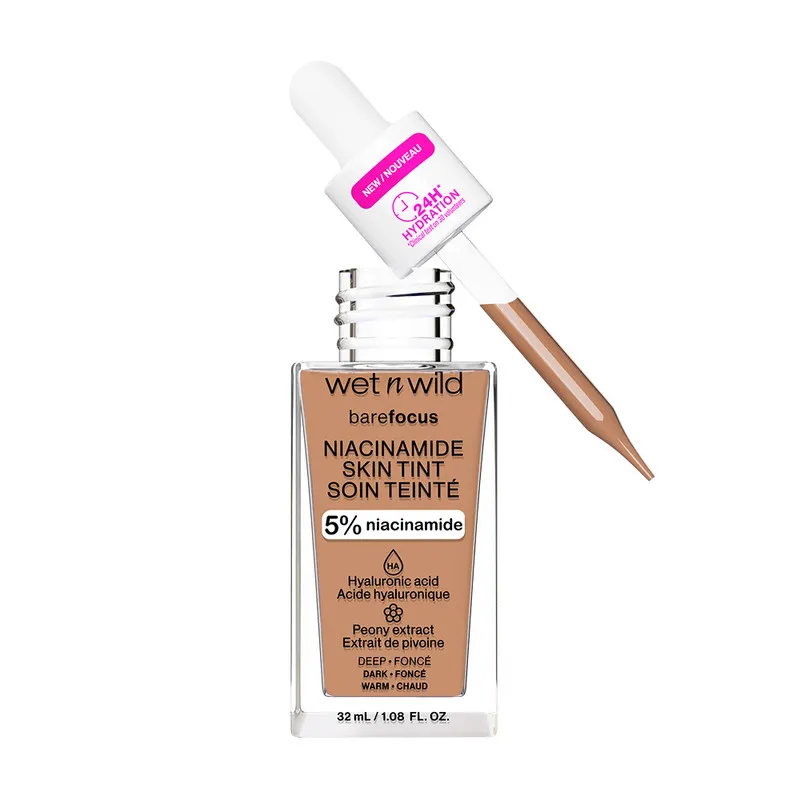 WnW Bare Focus Niacinamide Skin Tint Deep
