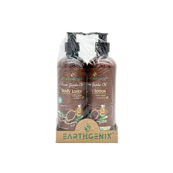 Earthgenix Cocoa Jojoba Oil Body Lotion 500Ml x 2 pc