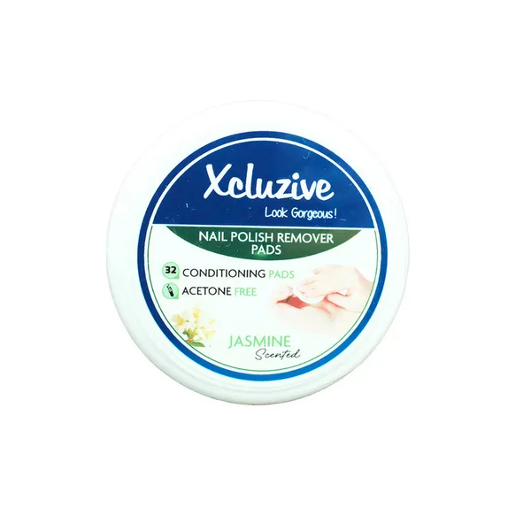Xcluzive Nail Polish Remover Pads 32s Jasmine