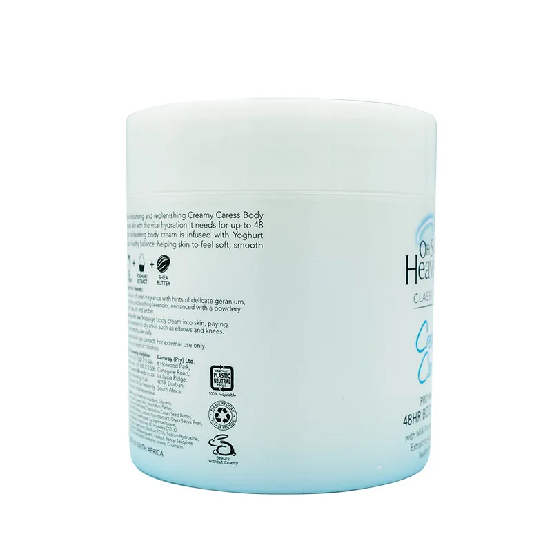 Oh So Heavenly Body Cream 48HR Creamy Caress 470Ml