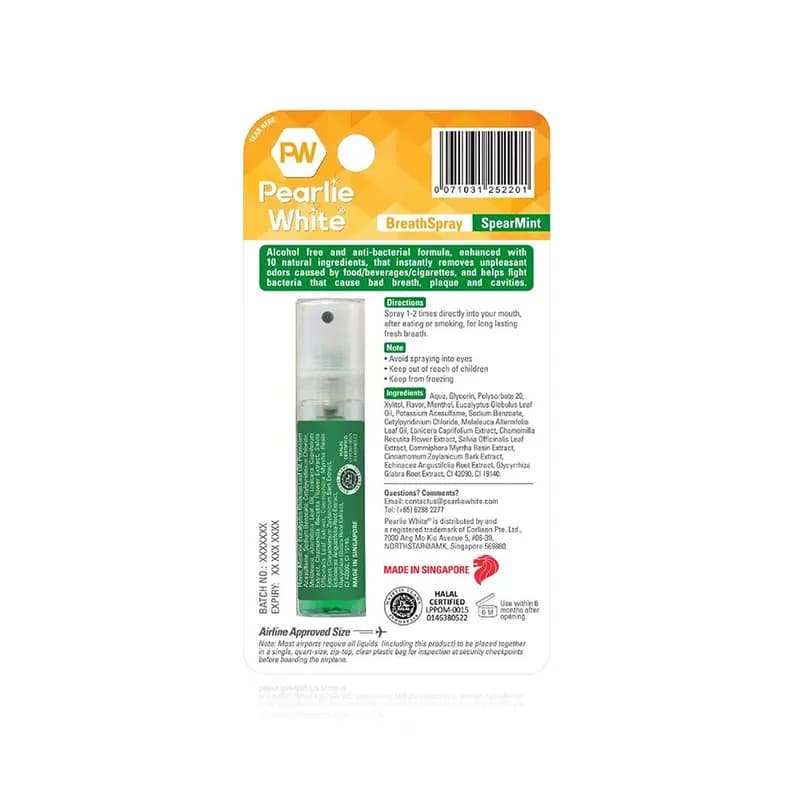 Pearlie White B.Spry-Spearmint8.5Ml