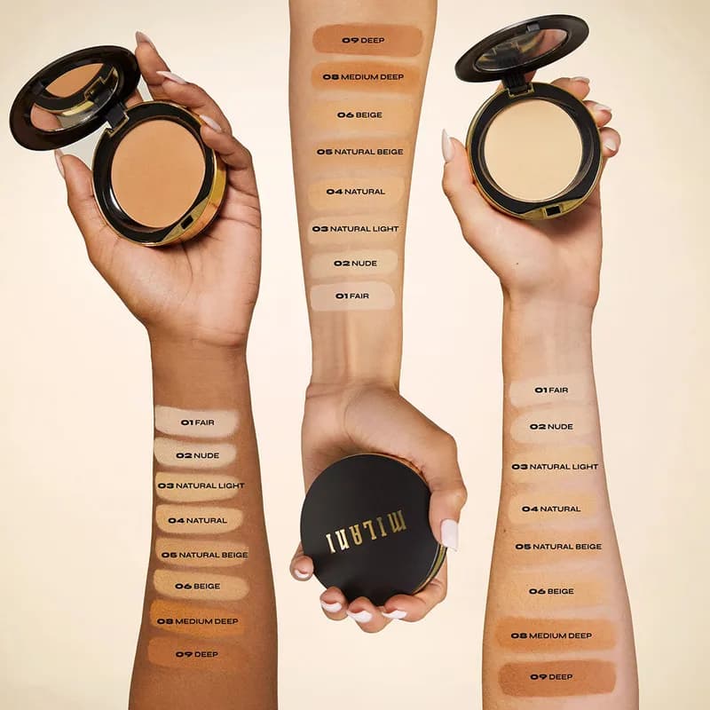 Milani Conceal + Perfect Shine Proof Powder - 04 Natural